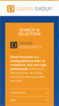Mobile Screenshot of danosassociates.com