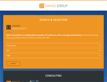 Tablet Screenshot of danosassociates.com